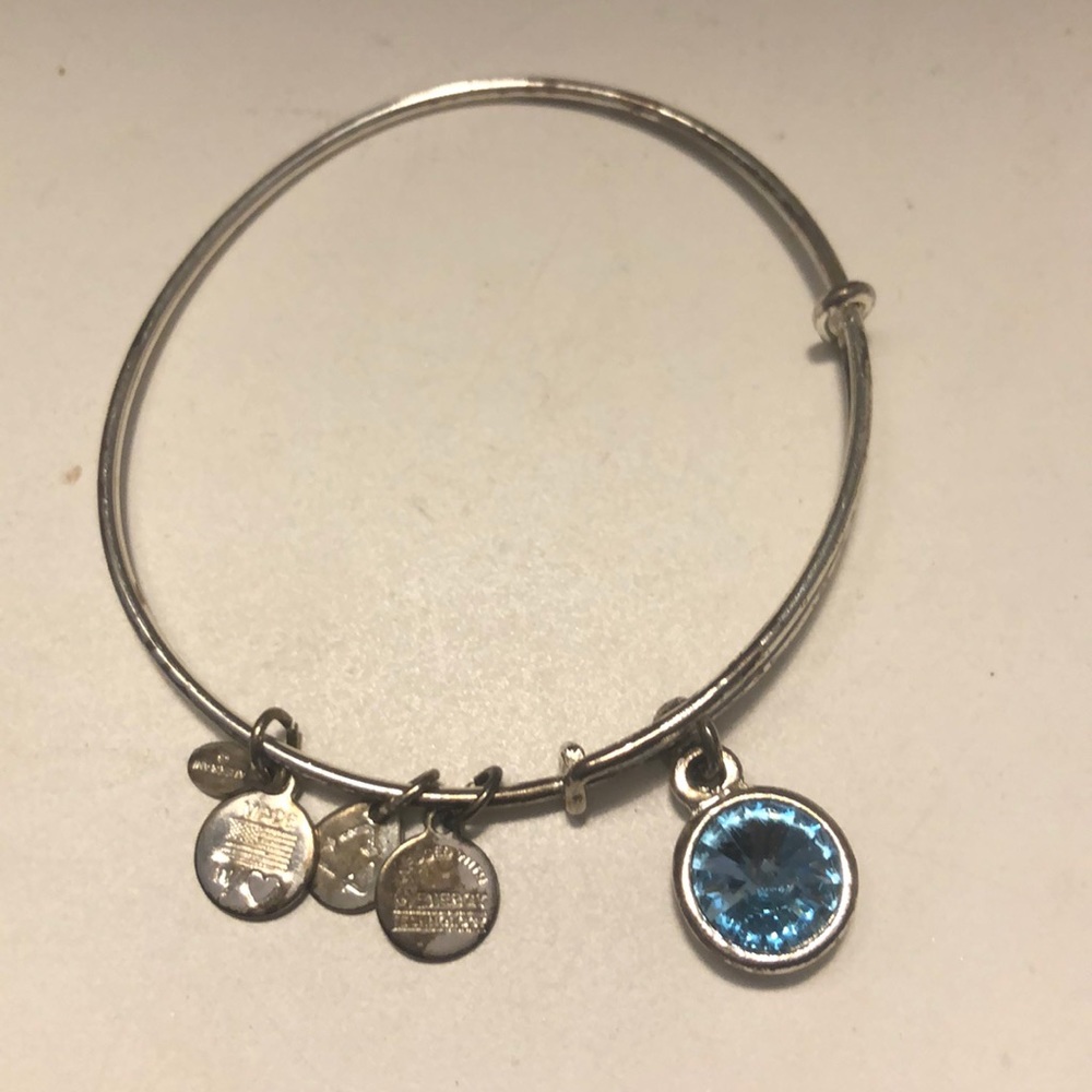 March birthstone bracelet